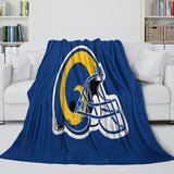 Laden Sie das Bild in den Galerie-Viewer, Los Angles Rams Blanket Flannel Fleece Throw Room Decoration