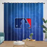Laden Sie das Bild in den Galerie-Viewer, Major League Baseball MLB Curtains Blackout Window Drapes Room Decoration
