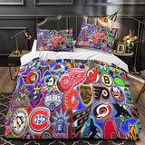 Laden Sie das Bild in den Galerie-Viewer, Major League Baseball MLB Duvet Cover Bedding Set Without Filler