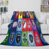 Laden Sie das Bild in den Galerie-Viewer, Major League Soccer MLS Blanket Flannel Throw Room Decoration