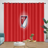Laden Sie das Bild in den Galerie-Viewer, Major League Soccer MLS Curtains Blackout Window Drapes Room Decoration