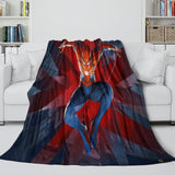 Laden Sie das Bild in den Galerie-Viewer, Marvels Spider-Man 2 Decke Flanell Überwurf Raumdekoration