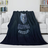 Laden Sie das Bild in den Galerie-Viewer, Memphis Grizzlies Blanket Flannel Fleece Throw Room Decoration