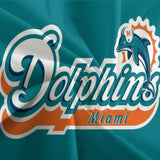 Laden Sie das Bild in den Galerie-Viewer, Miami Dolphins Bedding Set Duvet Cover Without Filler