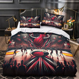 Laden Sie das Bild in den Galerie-Viewer, Miami Heat Bedding Set Duvet Cover Without Filler