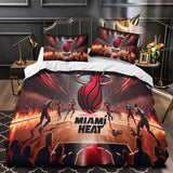 Laden Sie das Bild in den Galerie-Viewer, Miami Heat Bedding Set Duvet Cover Without Filler