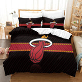 Laden Sie das Bild in den Galerie-Viewer, Miami Heat Bedding Set Duvet Cover Without Filler