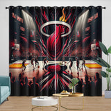 Laden Sie das Bild in den Galerie-Viewer, Miami Heat Curtains Blackout Window Drapes Room Decoration