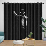Laden Sie das Bild in den Galerie-Viewer, Michael Jackson Curtains Blackout Window Drapes Kids Room Decoration