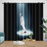 Laden Sie das Bild in den Galerie-Viewer, Michael Jackson Curtains Blackout Window Drapes Kids Room Decoration