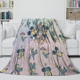 Laden Sie das Bild in den Galerie-Viewer, Mickey Mouse Blanket Flannel Fleece Throw Room Decoration