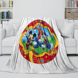 Laden Sie das Bild in den Galerie-Viewer, Mickey Mouse Club House Blanket Kids Flannel Throw Room Decoration