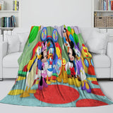 Laden Sie das Bild in den Galerie-Viewer, Mickey Mouse Club House Blanket Kids Flannel Throw Room Decoration