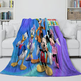 Laden Sie das Bild in den Galerie-Viewer, Mickey Mouse Club House Blanket Kids Flannel Throw Room Decoration