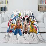 Laden Sie das Bild in den Galerie-Viewer, Mickey Mouse Club House Blanket Kids Flannel Throw Room Decoration