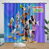 Laden Sie das Bild in den Galerie-Viewer, Mickey Mouse Club House Curtains Kids Blackout Window Drapes