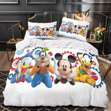 Laden Sie das Bild in den Galerie-Viewer, Mickey Mouse Club House Duvet Cover Kids Bedding Set Without Filler