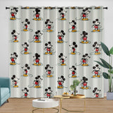 Laden Sie das Bild in den Galerie-Viewer, Mickey Mouse Curtains Blackout Window Drapes Room Decoration