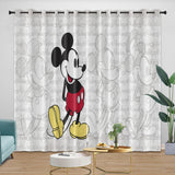 Laden Sie das Bild in den Galerie-Viewer, Mickey Mouse Curtains Blackout Window Drapes Room Decoration