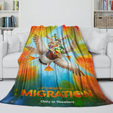 Laden Sie das Bild in den Galerie-Viewer, Migration Blanket Flannel Fleece Throw Room Decoration