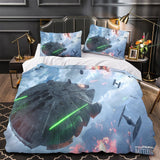 Laden Sie das Bild in den Galerie-Viewer, Millennium Falcon Duvet Cover Bedding Set Without Filler