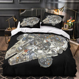 Laden Sie das Bild in den Galerie-Viewer, Millennium Falcon Duvet Cover Bedding Set Without Filler