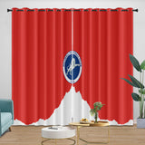 Laden Sie das Bild in den Galerie-Viewer, Millwall Curtains Blackout Window Drapes Room Decoration