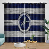 Laden Sie das Bild in den Galerie-Viewer, Millwall Curtains Blackout Window Drapes Room Decoration