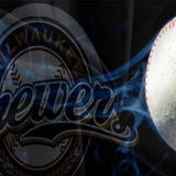 Laden Sie das Bild in den Galerie-Viewer, Milwaukee Brewers Bedding Set Quilt Cover Without Filler