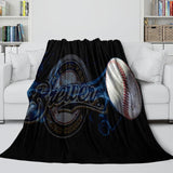 Laden Sie das Bild in den Galerie-Viewer, Milwaukee Brewers Blanket Flannel Throw Room Decoration