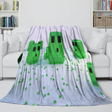 Laden Sie das Bild in den Galerie-Viewer, Minecraft Blanket Flannel Throw Kids Room Decoration