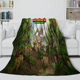 Laden Sie das Bild in den Galerie-Viewer, Minecraft Dungeons Blanket Flannel Throw Room Decoration