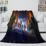 Laden Sie das Bild in den Galerie-Viewer, Minecraft Dungeons Blanket Flannel Throw Room Decoration