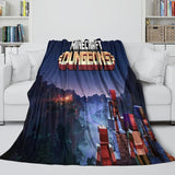 Laden Sie das Bild in den Galerie-Viewer, Minecraft Dungeons Blanket Flannel Throw Room Decoration