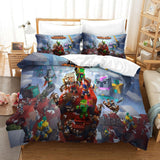 Laden Sie das Bild in den Galerie-Viewer, Minecraft Dungeons Duvet Cover Bedding Set Without Filler