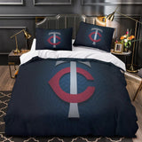 Laden Sie das Bild in den Galerie-Viewer, Minnesota Twins Bedding Set Quilt Cover Without Filler