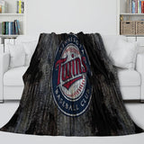 Laden Sie das Bild in den Galerie-Viewer, Minnesota Twins Blanket Flannel Throw Room Decoration