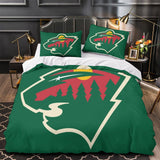 Laden Sie das Bild in den Galerie-Viewer, Minnesota Wild Bedding Set Quilt Duvet Cover Without Filler