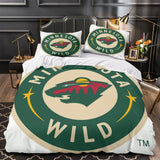 Laden Sie das Bild in den Galerie-Viewer, Minnesota Wild Bedding Set Quilt Duvet Cover Without Filler