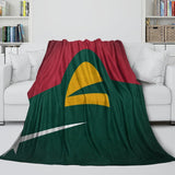 Laden Sie das Bild in den Galerie-Viewer, Minnesota Wild Blanket Flannel Throw Kids Room Decoration