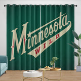 Laden Sie das Bild in den Galerie-Viewer, Minnesota Wild Curtains Blackout Window Drapes Room Decoration