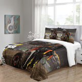 Laden Sie das Bild in den Galerie-Viewer, Monster Jam Steel Titans Truck Bedding Set Duvet Cover Without Filler