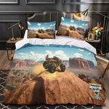 Laden Sie das Bild in den Galerie-Viewer, Monster Jam Steel Titans Truck Bedding Set Duvet Cover Without Filler