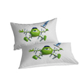 Laden Sie das Bild in den Galerie-Viewer, Monsters University Bedding Set Pattern Quilt Cover Without Filler