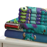 Laden Sie das Bild in den Galerie-Viewer, Monsters University Bedding Set Pattern Quilt Cover Without Filler