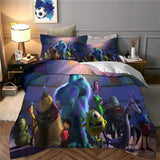 Laden Sie das Bild in den Galerie-Viewer, Monsters University Bedding Set Pattern Quilt Cover Without Filler