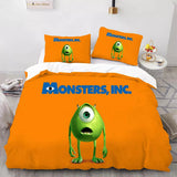 Laden Sie das Bild in den Galerie-Viewer, Monsters University Bettwäsche-Set, gemusterter Bettbezug ohne Füllstoff