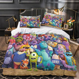 Laden Sie das Bild in den Galerie-Viewer, Monsters University Bedding Set Pattern Quilt Cover Without Filler