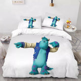 Laden Sie das Bild in den Galerie-Viewer, Monsters University Bettwäsche-Set, gemusterter Bettbezug ohne Füllstoff