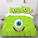 Laden Sie das Bild in den Galerie-Viewer, Monsters University Bettwäsche-Set, gemusterter Bettbezug ohne Füllstoff